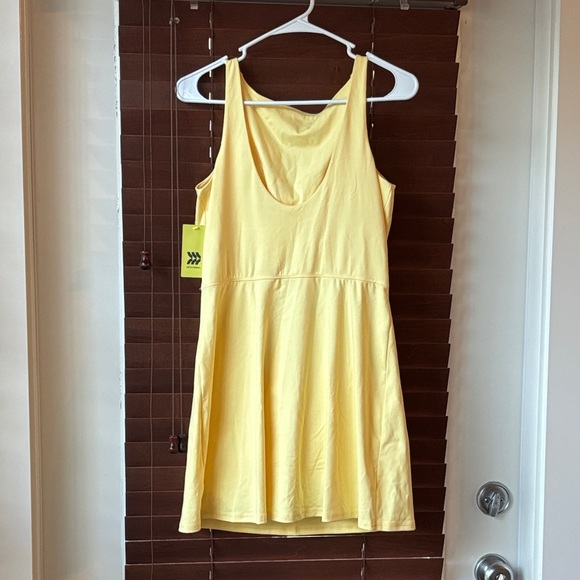 All in Motion Athletic dress with built in elastic waist shorts w/pocket - Picture 2 of 6